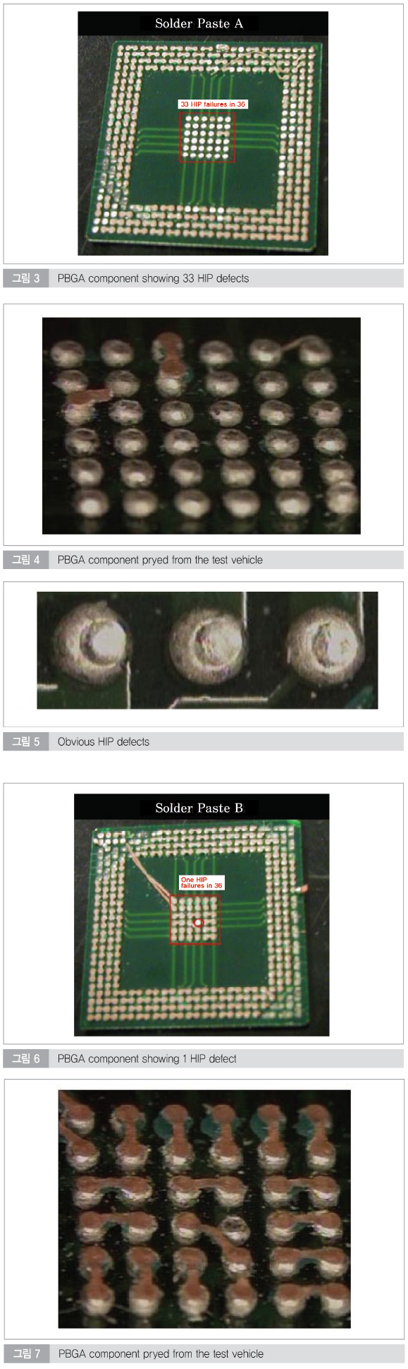 헤드인필로우(HIP, Head-in-Pillow) 불량이 전자산업계에서 급부상하고 있다. 이 불량은 개별적이거나 혹은 통합적으로  발생하는데, 일반적으로 여러 요인들이 결합된 결과물의 산출이라고 여겨지고 있다. 주요 발생 요인들 중 다음과 같은 일부 인자들이  포함되어 ...